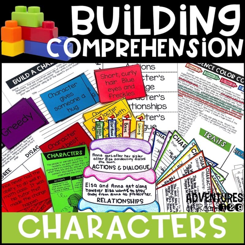 Character Printables (Print & Digital) - Ciera Harris Teaching