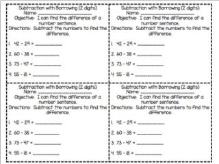 Math Exit Ticket Bundle - Ciera Harris Teaching